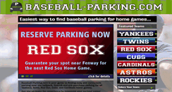 Desktop Screenshot of baseball-parking.com